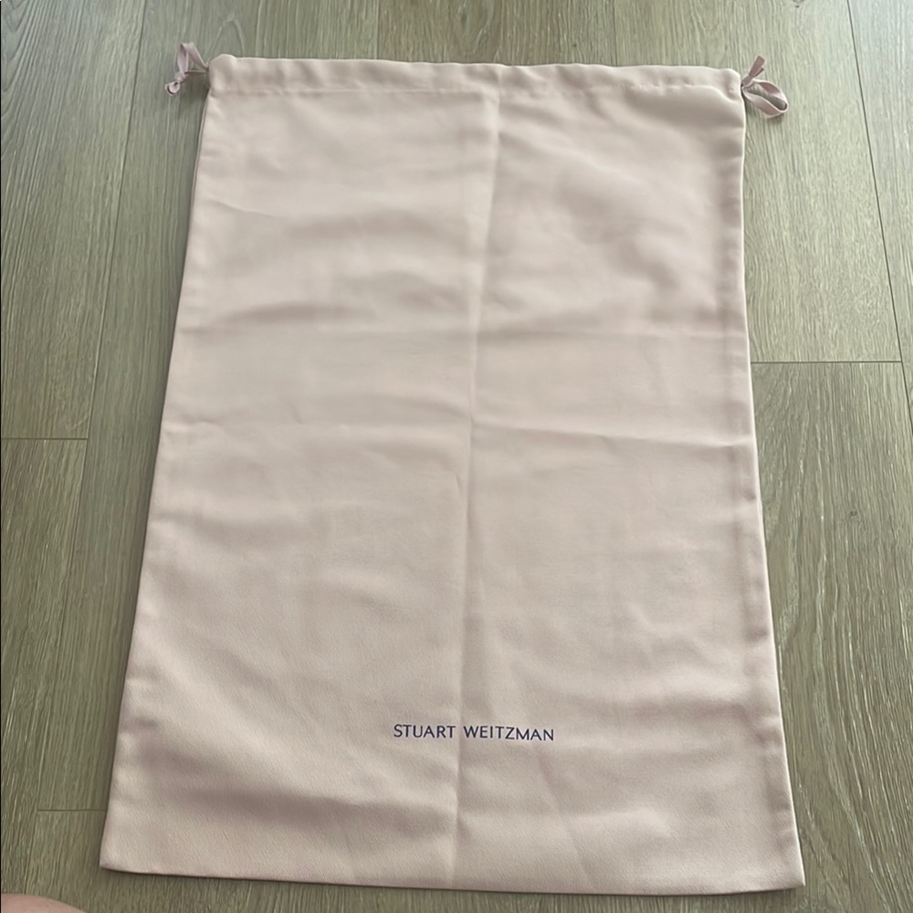 Stuart Weitzman Blush Pink Dust Bag